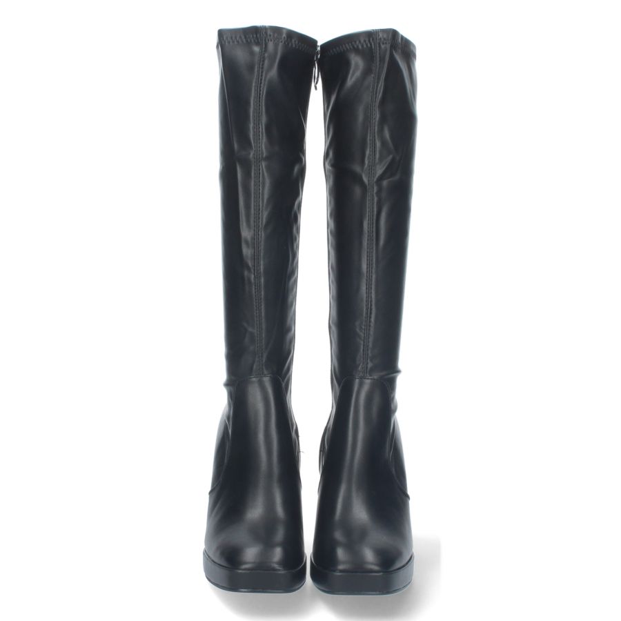 FREYA · BOTAS ALTAS CON TACÓN ANCHO Y PUNTA REDONDA