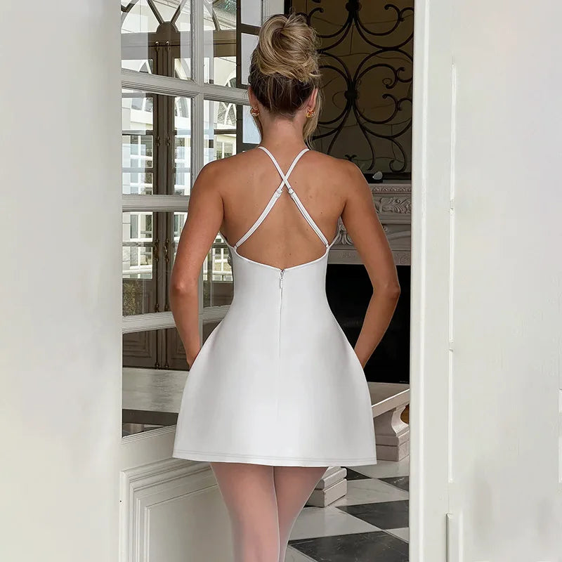 Vestido de invitada de boda corto - MILANI